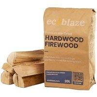 EcoBlaze Boxed Kiln Dried Firewood - Premium 25cm Hardwood Logs Dried Under 20% - Fireplace, Stoves, Log Burners, Open Fires, Campfires, Pizza Ovens & More