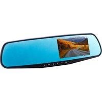 COPILOT CPDVR3 Rear View Mirror Dual Dash Cam  Black