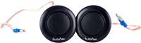 In Phase Car Audio SXT1 Speaker - 1/2 Inch 200W PEI Silk Dome Tweeter (2 x Speakers),Black