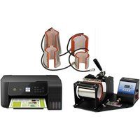 PixMax Sublimation Mug Heat Press Machine Bundle, Printer, 5oz