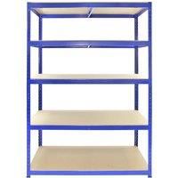 Monster Racking T-rax Strong Storage Shelves Blue 120Cm W 60Cm D, Blue