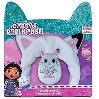 Kokomo Studio Ltd Gabby/'s Dollhouse Children/'s Headband & Detangler Gift Set - Detangle Brush and Beauty Headband with Ears - Children/'s Gift