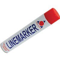 Aerosol Solutions 0902 Line Marker Aerosol Spray Paint Red 750ml