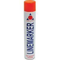 Aerosol Solutions 0905 Line Marker Aerosol Spray Paint Orange 750ml