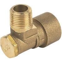Cookerflex Angled Bayonet Socket Gas Fitting 1/2" (32417)