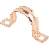 22mm Pipe Clips Copper 10 Pack (6196J)
