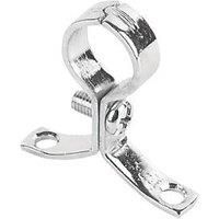 15mm Pipe Clips Chrome 10 Pack (6372J)