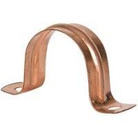 28mm Pipe Clips Copper 5 Pack (3680R)