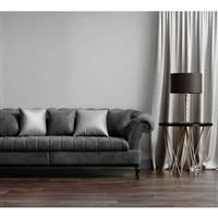Muriva Ltd Muriva Kate Plain Linear Textured Effect Wallpaper Featured Wall Luxury Heavyweight 10m Roll Silver 114909