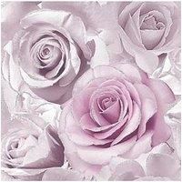MURIVA MADISON ROSE GLITTER WALLPAPER LUXURY PETALS FLORAL FLOWERS - 5 COLOURS
