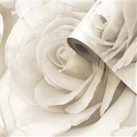 MURIVA MADISON ROSE GLITTER WALLPAPER LUXURY PETALS FLORAL FLOWERS - 5 COLOURS