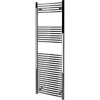 Kudox Chrome Flat Ladder Towel Radiator 1800 x 600mm 2037Btu