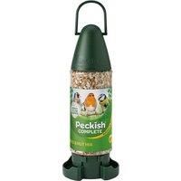 Peckish Wild Bird Complete Seed Mix and Feeder 400g