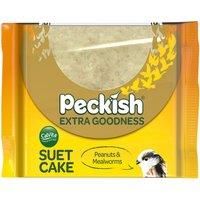 Peckish Daily Goodness Mealworm Suet Cake  Block for Wild Birds, 300 g