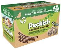 Peckish 100% Natural Ingredients 60 Energy Balls 4.8kg Tub