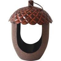 Peckish Hanging Bird Feeder, Acorn Shaped - Ideal for Mealworms or Suet Pellets