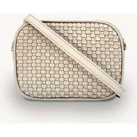 The Penelope Woven Leather Camera Bag