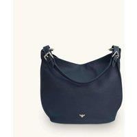 The Harriet Navy Leather Bag