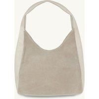 The Henry Black Leather and Suede Hobo