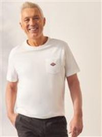 UNION WORKS White Logo Pocket T-Shirt XXL