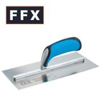 OX OX-P011014 Plasterers Trowel - Pro Stainless Steel Plastering Trowel - Heavy Duty Plasterers Trowel for Finishing / Skimming / Rendering - Multicolour - 127 x 356 mm