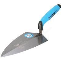 OX PRO OX-P011210 Series - Steel Brick Trowel with Dura Grip Handle - Philadelphia Pattern - Solid forged steel blade - Multi-Colour, 250 mm