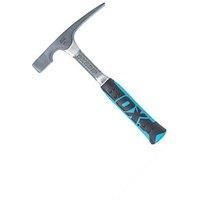 OX TOOLS PRO ONE PIECE STEEL BRICK HAMMER NON SLIP GRIP - 24OZ OX-P082424 NEW