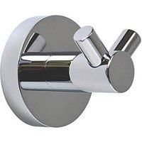 Aqualux Perth Double Robe Hook Chrome (193GR)