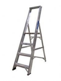 Lyte Class One Platform Stepladder - Rubber Feet - Aluminium - New