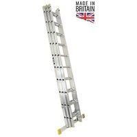 Lyte 3-Section Aluminium Extension Ladder 6.88m (319FG)