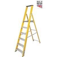 Lyte Fibreglass 6-Treads Platform Stepladder 1.26m (858FG)