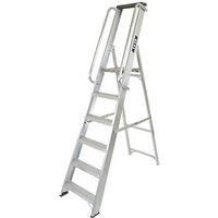 Lyte Aluminium 4-Treads Platform Stepladder 0.81m (143FG)