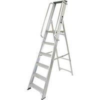 Lyte Aluminium 5-Treads Platform Stepladder 1.03m (293FG)