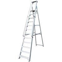 Lyte Aluminium 12-Treads Platform Stepladder 2.60m (914FG)