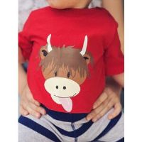 Blade & Rose Highland Cow T-Shirt - 06-12 Months