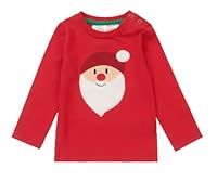 Blade & Rose | Santa Top | 1-2 Years | Clothing For Babies & Toddlers | Red