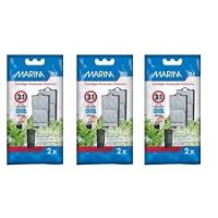 Marina i25 Power Filter Cartridge To Fit i25 Internal Filter Three Packs of Two.