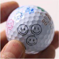 Golf Ball Stamper - Smiley Black