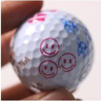 Golf Ball Stamper - Smiley Red