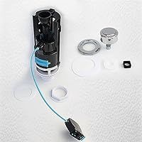 Skylo Universal 1-1/2" & 2" Outlet Dual Flush Valve & Push Button with 300mm Cable