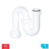 VIVA 32mm 40mm U Bend P S Trap Basin Sink Waste Pipe Telescopic Swivel EASI-FLO