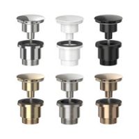 Viva Universal Bathroom Sink Basin Clicker Waste Slotted Unslotted Colours