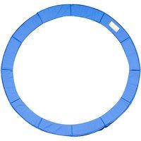 HOMCOM 12ft Trampoline Pad Surround Pad Thick Foam Pads Padding Replacement Spare- Blue