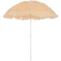 Patio Garden Hawaii Beach Sun Umbrella Sunshade Hawaiian Folding Tilting Parasol