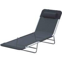 Sol 72 Outdoor Kittitas Garden Reclining Sun Lounger Sol 72 Outdoor Colour: Lime Green  - Lime Green - Size: 24cm H X 56cm W X 186cm D