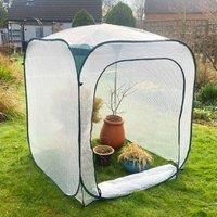 GardenSkill GPP125-04 Pop Up Mini Greenhouse - Small Polytunnel Growhouse Cover for Tomatoes Fruit Vegetables Plants (1.25m x 1.25m x 1.35m high)