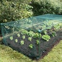 Garden Skill Gardenskill Fruit And Vegetable Garden Cage Kit With Butterfly Netting 1 X 1 X 0 625M