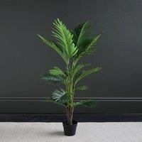 Artificial Kwai Palm Tree in Black Plant Pot