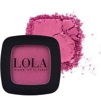 Lola Make Up by Perse Mono Eyeshadow with Natural Ingredients Vegan and Cruelty-Free Eye Makeup Palette High Coverage Satin Eye Shadow for Women, Dark Pink (028)