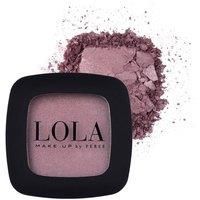 Lola Make-Up Mono Eyeshadow, Dark Rose, Satin, Rich Intense Pigmentation, High Coverage, Use Wet & Dry, All Skin Tone, Mineral Oil Free, Vegan & Cruelty Free, No. 043